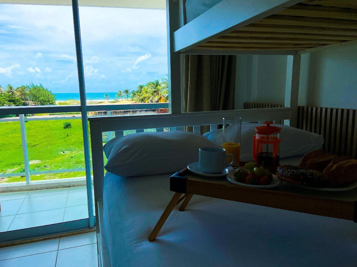 Vista Mar Incrivel Pertinho Do Beach Park อากีราซ ภายนอก รูปภาพ